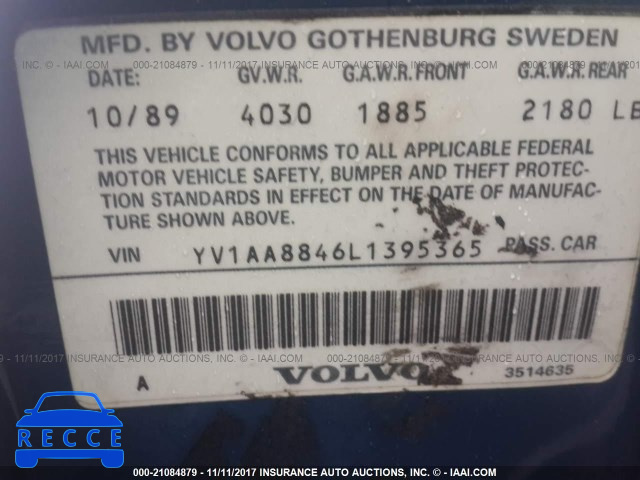 1990 Volvo 240 DL YV1AA8846L1395365 image 8