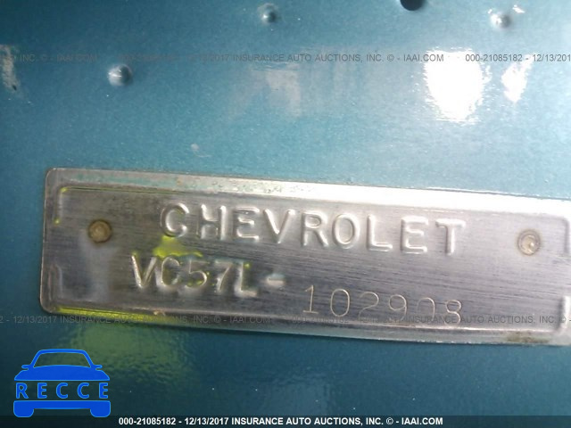 1957 CHEVROLET BEL AIR 000000VC57L102908 image 8