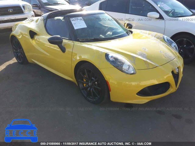 2016 Alfa Romeo 4C SPIDER ZARBAAB43GM183396 зображення 0