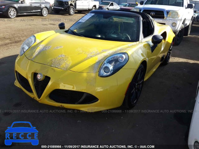 2016 Alfa Romeo 4C SPIDER ZARBAAB43GM183396 зображення 1