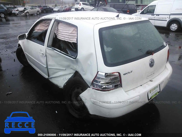 2002 Volkswagen Golf GL 9BWBB61J924015787 image 2