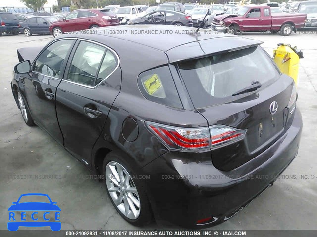 2011 Lexus CT 200 JTHKD5BH2B2029633 зображення 2