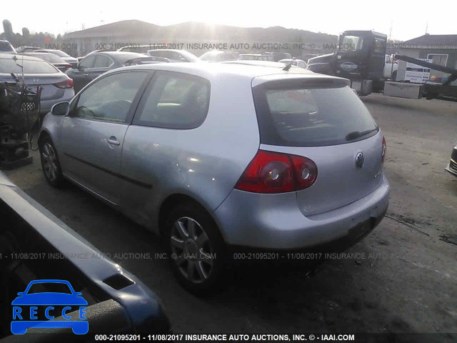 2007 Volkswagen Rabbit WVWBR71K87W114391 image 2