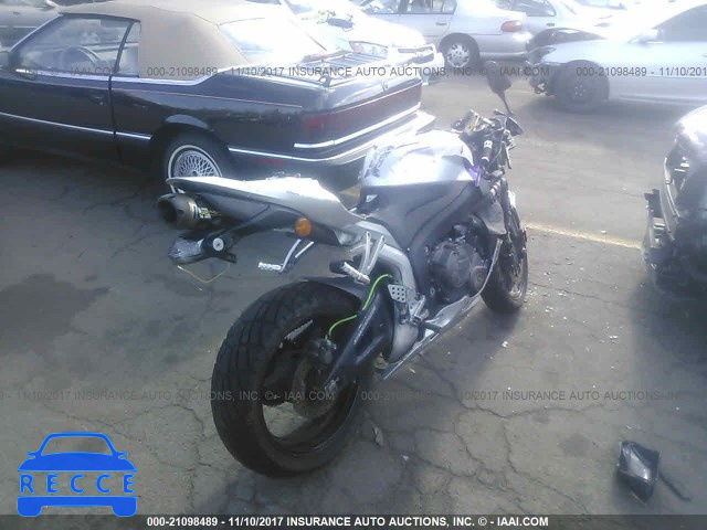 2007 Honda CBR600 RR JH2PC40057M005833 image 3