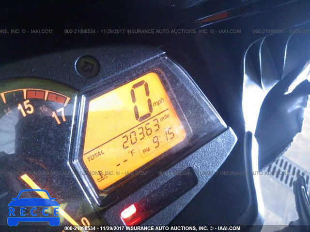 2007 Honda CBR600 RR JH2PC400X7M008890 зображення 6