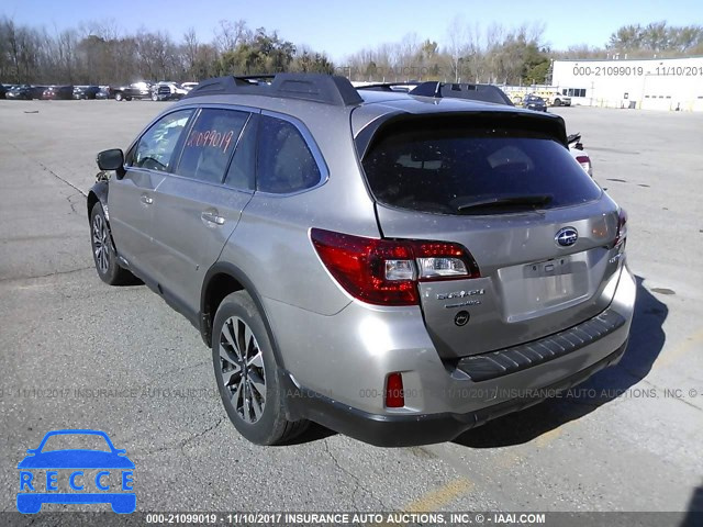 2016 Subaru Outback 2.5I LIMITED 4S4BSBJC9G3204646 image 2