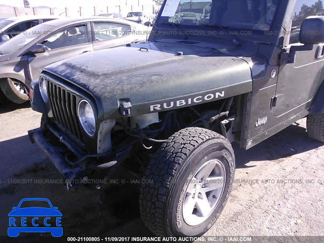 2006 Jeep Wrangler / Tj RUBICON 1J4FA69S16P758597 image 5