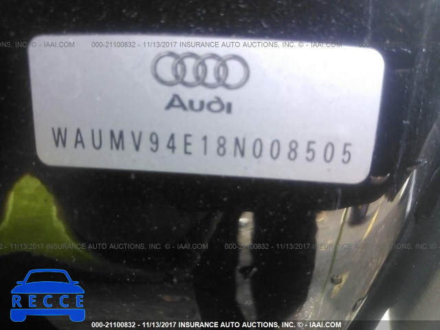 2008 Audi A8 L QUATTRO WAUMV94E18N008505 image 8