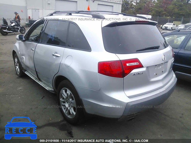 2007 Acura MDX TECHNOLOGY 2HNYD28317H500976 image 2