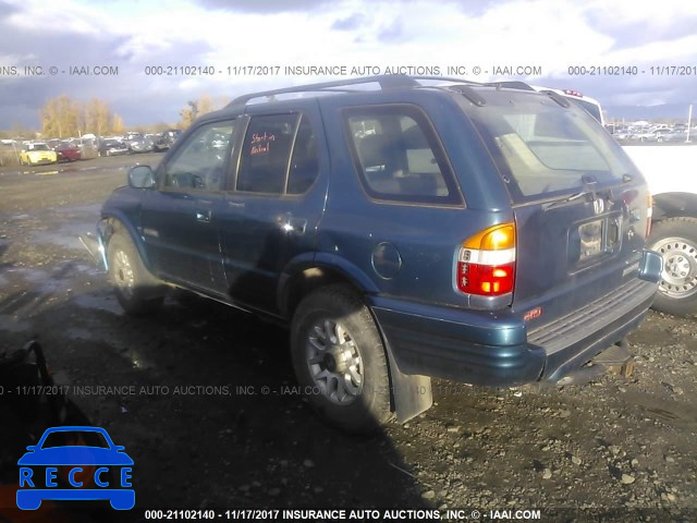 2001 Honda Passport EX/LX 4S6DM58W814405208 image 2