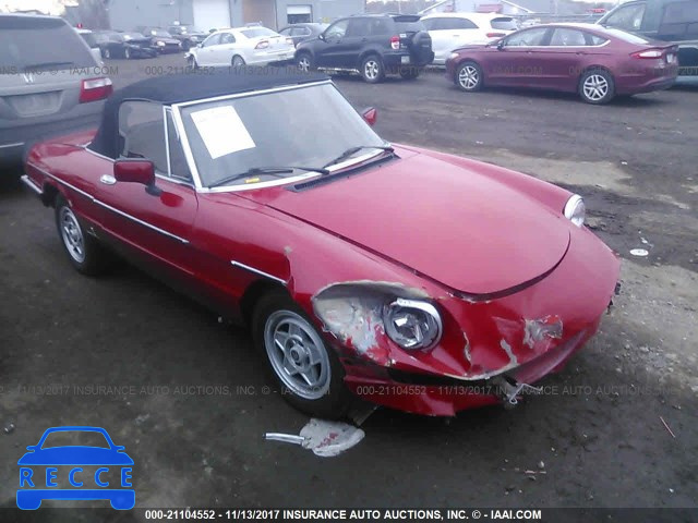 1984 Alfa Romeo Veloce 2000 SPIDER ZARBA5417E1020646 зображення 0