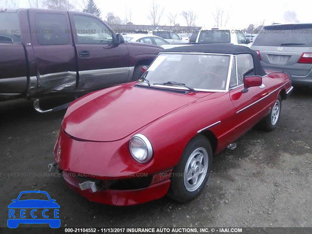 1984 Alfa Romeo Veloce 2000 SPIDER ZARBA5417E1020646 зображення 1