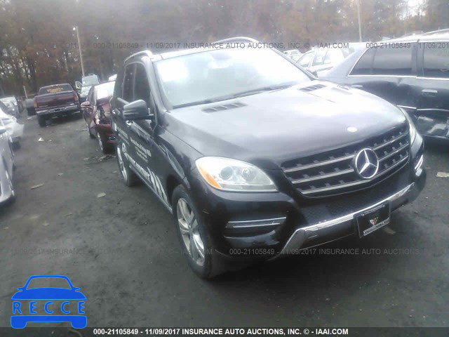 2013 Mercedes-benz ML 350 BLUETEC 4JGDA2EB7DA220252 image 0