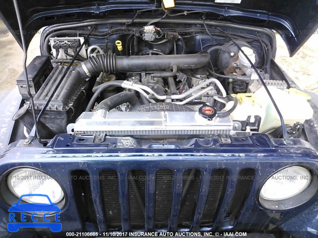 2004 Jeep Wrangler X 1J4FA39S34P746110 image 9