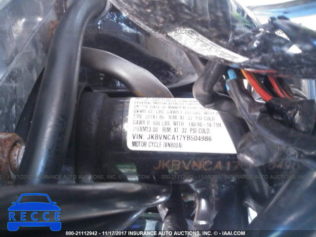 2000 Kawasaki VN800 JKBVNCA17YB504986 зображення 9