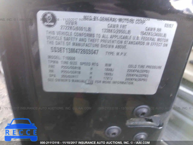 2007 Saab 9-7x 5.3I 5S3ET13M472803047 Bild 8