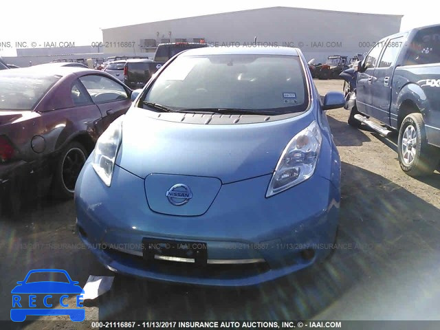2011 Nissan Leaf SV/SL JN1AZ0CP3BT008116 зображення 5