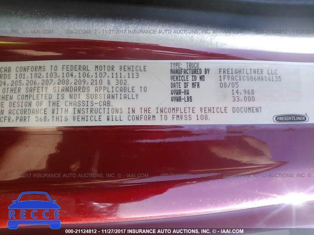 2006 FREIGHTLINER M2 106 MEDIUM DUTY 1FVACXCS06HW16135 image 9
