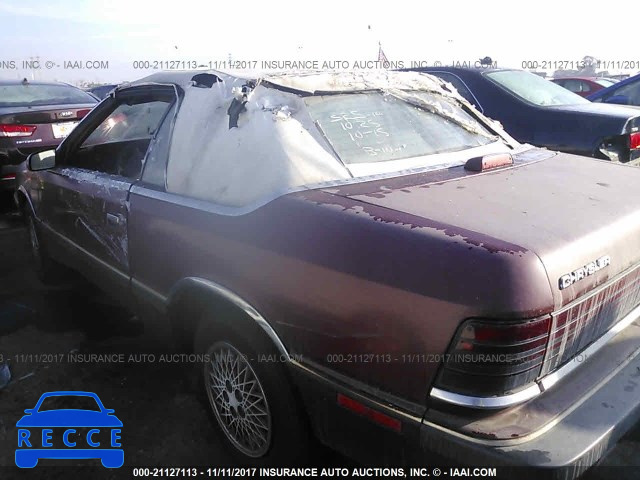 1989 Chrysler Lebaron PREMIUM 1C3XJ55J8KG195273 Bild 5