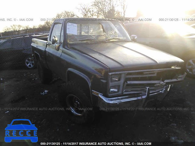 1986 CHEVROLET K10 1GCEK14H2GF341753 image 0