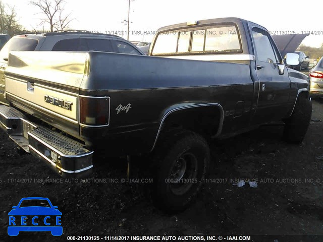 1986 CHEVROLET K10 1GCEK14H2GF341753 image 3