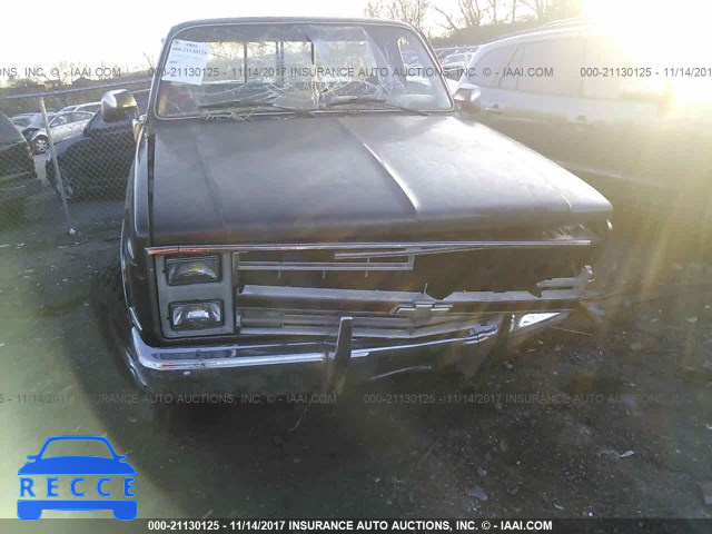 1986 CHEVROLET K10 1GCEK14H2GF341753 зображення 5