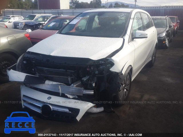 2014 Mercedes-benz B ELECTRIC WDDVP9AB1EJ002434 image 1