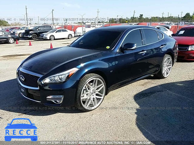 2015 Infiniti Q70 3.7 JN1BY1AR5FM561433 image 1