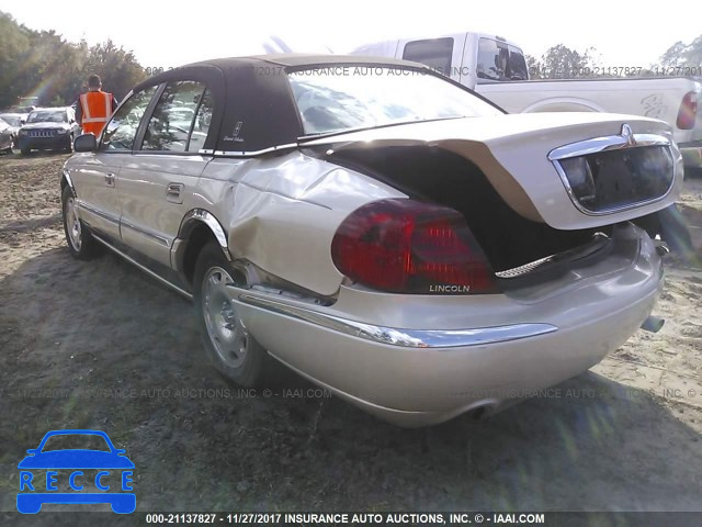 2000 Lincoln Continental 1LNHM97V5YY792796 Bild 2