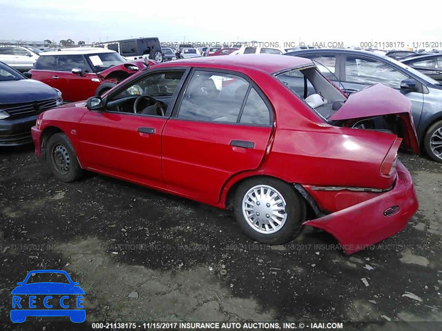 1999 Mitsubishi Mirage DE JA3AY26A9XU031970 зображення 2