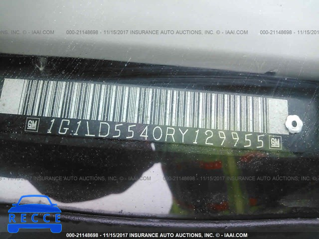 1994 Chevrolet Corsica 1G1LD5540RY129955 зображення 8