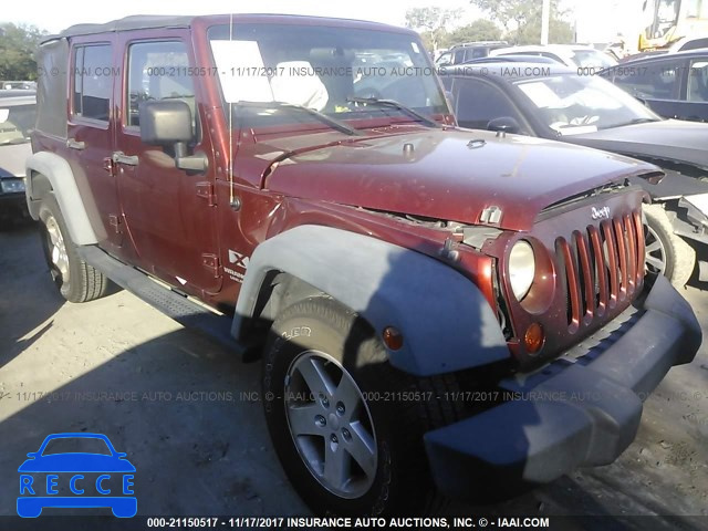 2008 Jeep Wrangler Unlimited X 1J4GB39118L513302 зображення 0