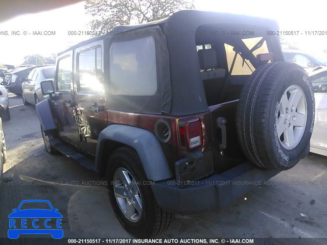 2008 Jeep Wrangler Unlimited X 1J4GB39118L513302 image 2