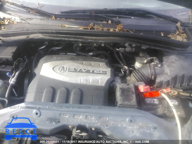 2007 Acura MDX TECHNOLOGY 2HNYD28357H529624 зображення 9