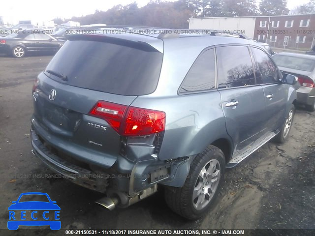 2007 Acura MDX TECHNOLOGY 2HNYD28357H529624 image 3