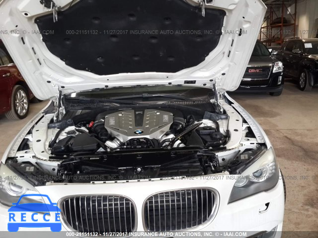 2010 BMW 750 LI/XDRIVE WBAKC8C50AC430873 зображення 9