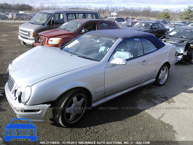 2001 Mercedes-benz CLK 430 WDBLK70G11T084440 image 1