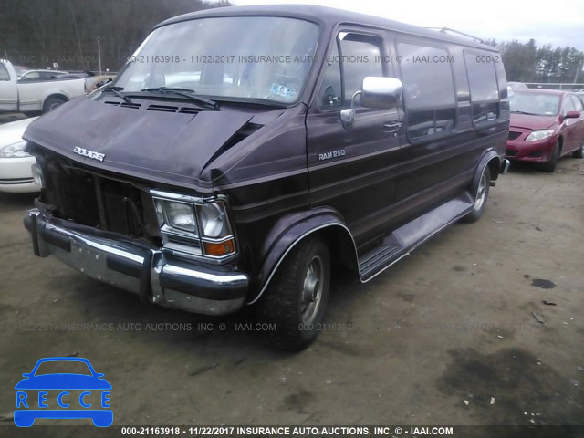 1992 Dodge Ram Van B250 2B6HB21Y4NK156985 image 1