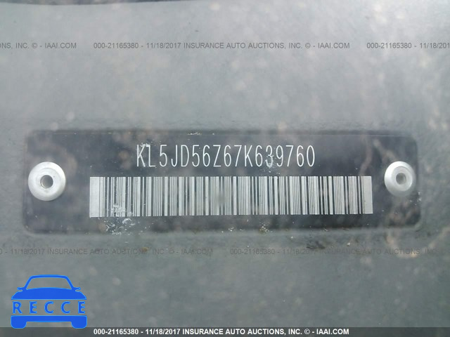 2007 Suzuki Forenza CONVENIENCE/POPULAR KL5JD56Z67K639760 image 8