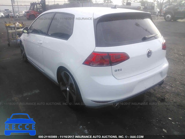 2015 Volkswagen GTI 3VWTT7AU4FM077150 image 2