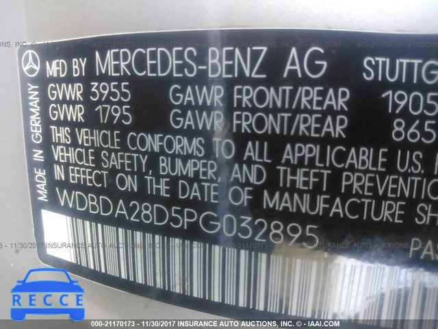 1993 Mercedes-benz 190 E 2.3 WDBDA28D5PG032895 image 8