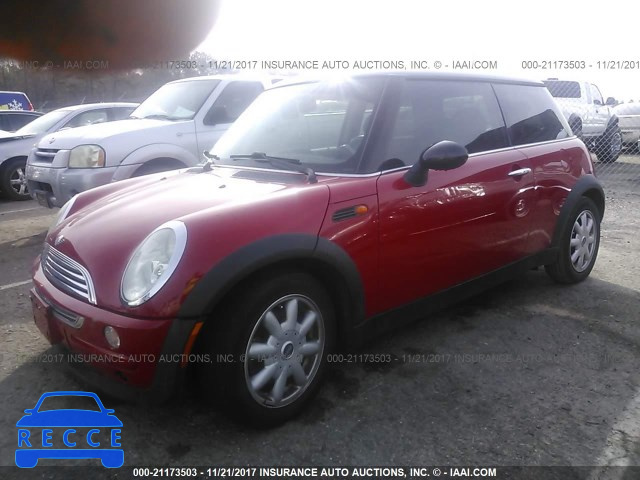 2004 Mini Cooper WMWRC334X4TC53393 image 1