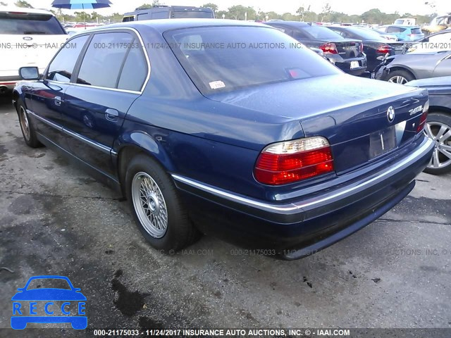 1998 BMW 740 IL WBAGJ8324WDM17661 image 2