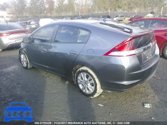 2012 Honda Insight EX JHMZE2H77CS002325 image 2