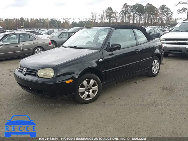 2001 Volkswagen Cabrio GLX 3VWDC21V01M817222 зображення 1