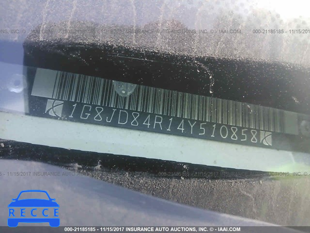 2004 Saturn LW300 LEVEL 2 1G8JD84R14Y510858 image 8