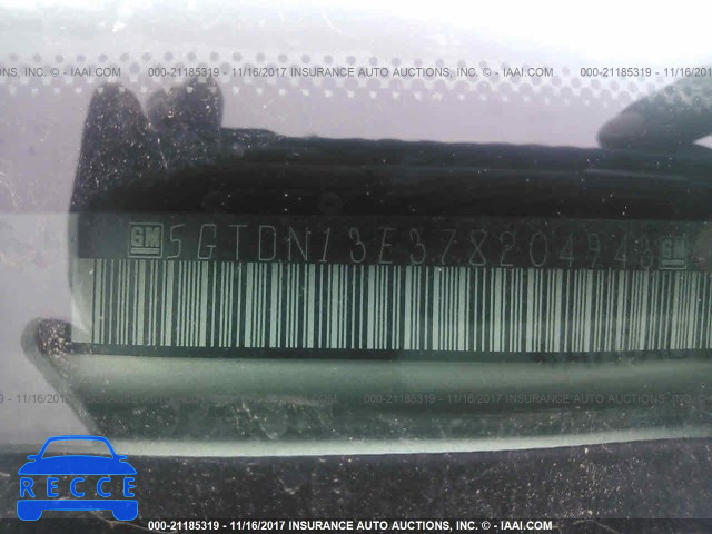 2007 Hummer H3 5GTDN13E378204943 зображення 8