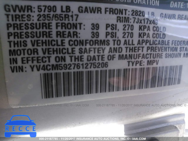 2006 Volvo XC90 YV4CM592761275206 image 8