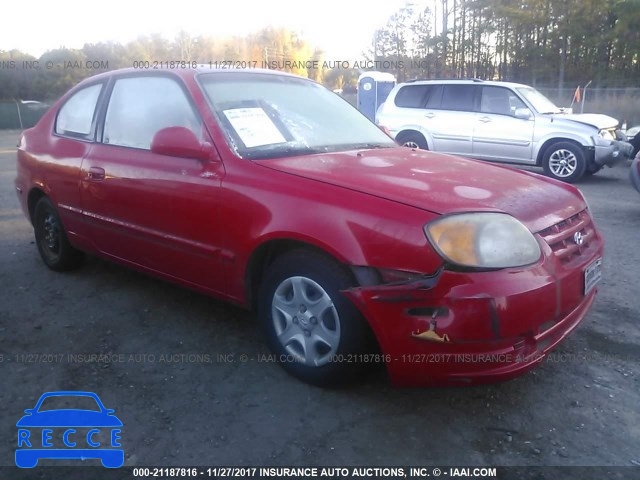 2003 Hyundai Accent GL KMHCG35C53U242482 image 0