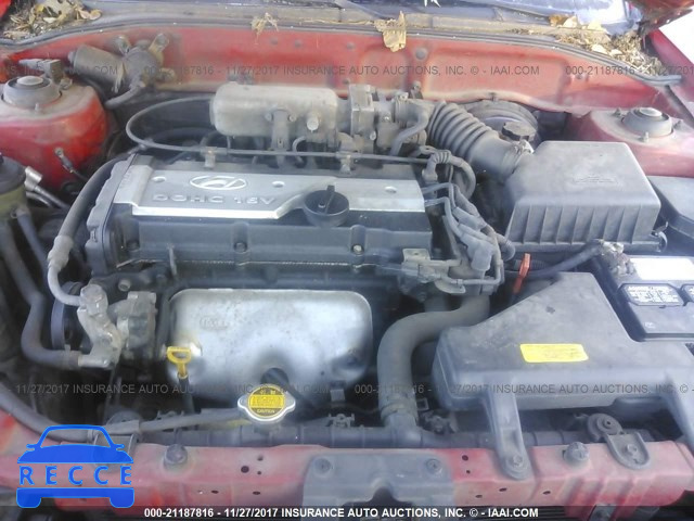 2003 Hyundai Accent GL KMHCG35C53U242482 image 9
